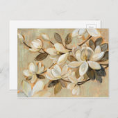 Carte Postale Crème Magnolia Simplicity (Devant / Derrière)