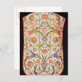 Carte Postale Crème satin chasuble, Naples, fin 17ème siècle (Devant / Derrière)