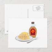 Carte Postale Crêpes (Devant / Derrière)