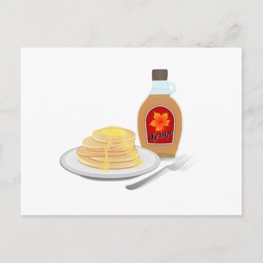 Carte Postale Crêpes (Devant)
