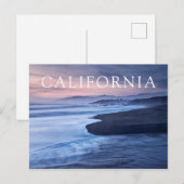Carte Postale Crépuscule à Moonstone Beach (Devant / Derrière)
