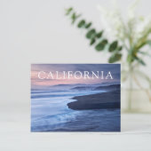 Carte Postale Crépuscule à Moonstone Beach (Debout devant)