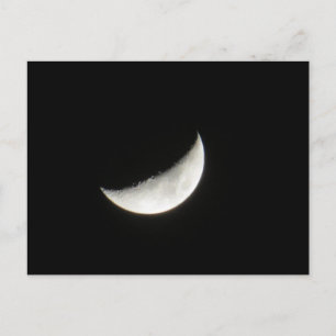 Carte Postale Crescent Lune à cire