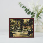 Carte Postale Crescent Park, Schenectady, NY c1910 Vintage (Debout devant)