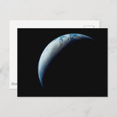Carte Postale Crescent Terre De La Mission Apollo 4. 2 (Devant / Derrière)