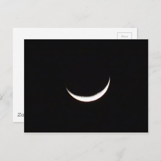 Carte Postale Crescent Winter Moon (Devant / Derrière)