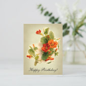 Carte Postale Cress indien orange (Debout devant)