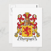 Carte Postale Crest Champagne (Devant / Derrière)