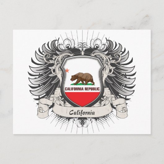Carte Postale Crest de Californie (Devant)