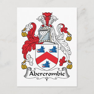 Carte Postale Crest de famille Abercrombie
