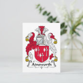 Carte Postale Crest de la famille Ainsworth (Debout devant)