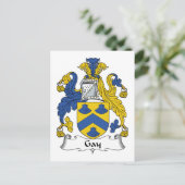 Carte Postale Crest de la famille gay (Debout devant)