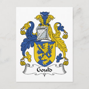 Carte Postale Crest de la famille Gould