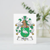 Carte Postale Crest de la famille Heinz (Debout devant)