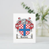 Carte Postale Crest de la famille Larkin (Debout devant)