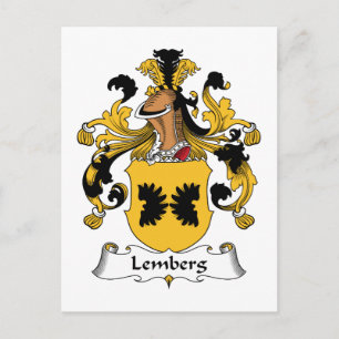 Carte Postale Crest de la famille Lemberg