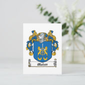 Carte Postale Crest de la famille Maher (Debout devant)