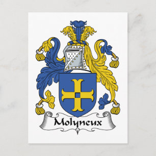 Carte Postale Crest de la famille Molyneux