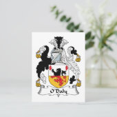 Carte Postale Crest de la famille O'Daly (Debout devant)