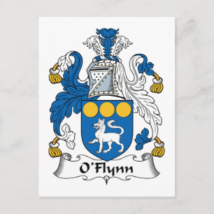 Carte Postale Crest de la famille O'Flynn