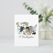 Carte Postale Crest de la famille O'Gallagher (Debout devant)