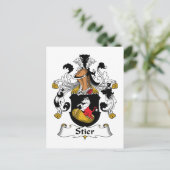 Carte Postale Crest de la famille Stier (Debout devant)