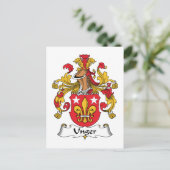 Carte Postale Crest de la famille unger (Debout devant)