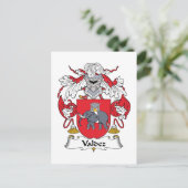Carte Postale Crest de la famille Valdez (Debout devant)