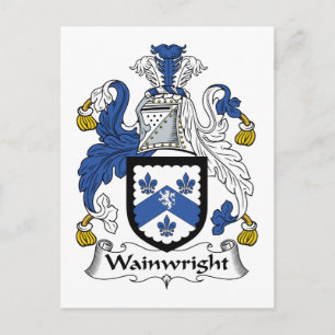 Carte Postale Crest de la famille Wainwright