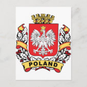 Carte Postale Crest de Pologne (Devant)