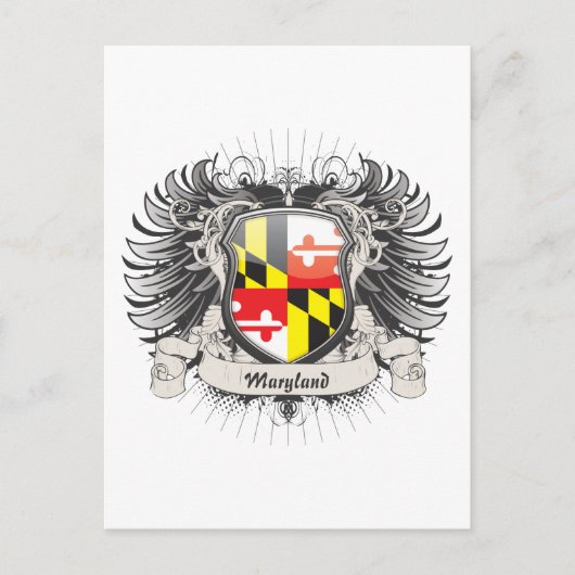 Carte Postale Crest du Maryland (Devant)