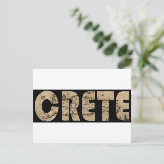Carte Postale crète1670 (Debout devant)