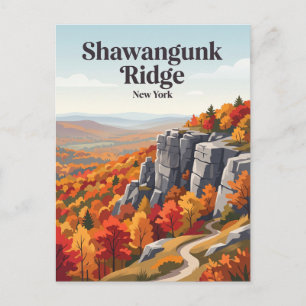 Carte Postale Crête de Shawangunk États-Unis