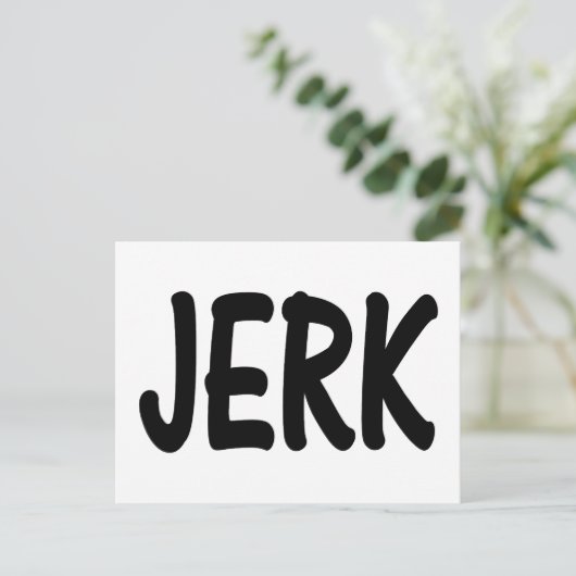 Carte Postale Crétin (Debout devant)