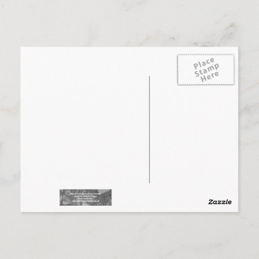 Carte Postale creuser (Dos)