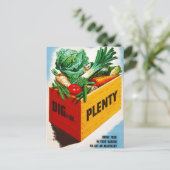 Carte Postale Creuser pour beaucoup (Debout devant)