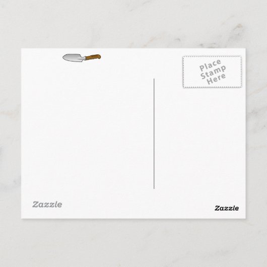 Carte Postale Creuser pour beaucoup (Dos)