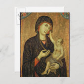 Carte Postale Crevole Madonna, c.1284 (Devant / Derrière)