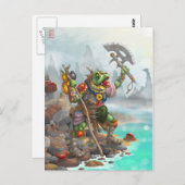 Carte Postale cri de bataille (Devant / Derrière)