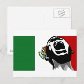 Carte Postale Cri perçant pour le Mexique (Devant / Derrière)