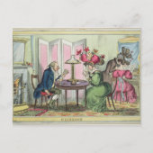 Carte Postale Cribbage, publié par Thomas McLean, Londres (colo (Devant)