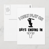 Carte Postale cricket (Devant / Derrière)