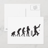 Carte Postale Cricket (Devant / Derrière)