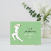 Carte Postale Cricket (Debout devant)