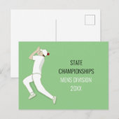 Carte Postale Cricket (Devant / Derrière)