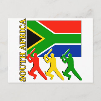 Carte Postale Cricket Afrique du Sud