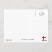 Carte Postale cricket anglais (Dos)