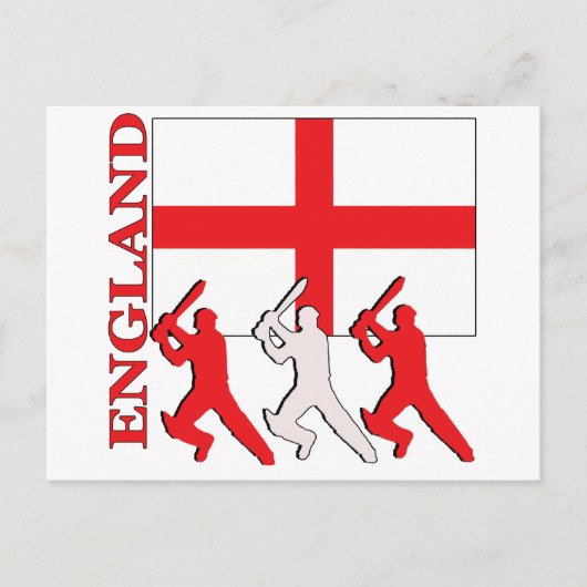 Carte Postale Cricket Angleterre (Devant)