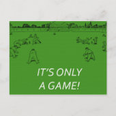 Carte Postale Cricket rétro (Devant)