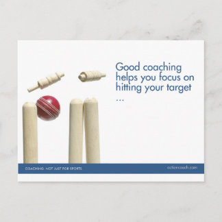Carte postale Cricket Sports